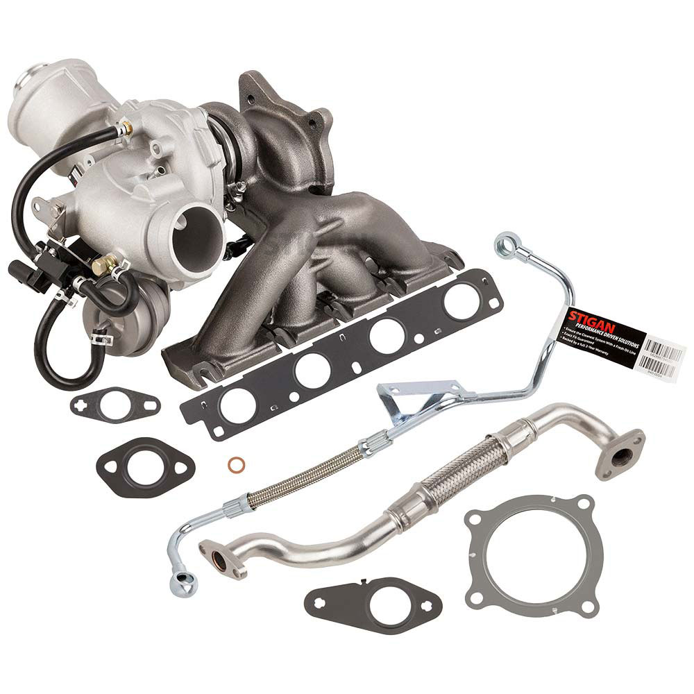BuyAutoParts 40-80310S4 Turbocharger and Installation Accessory Kit