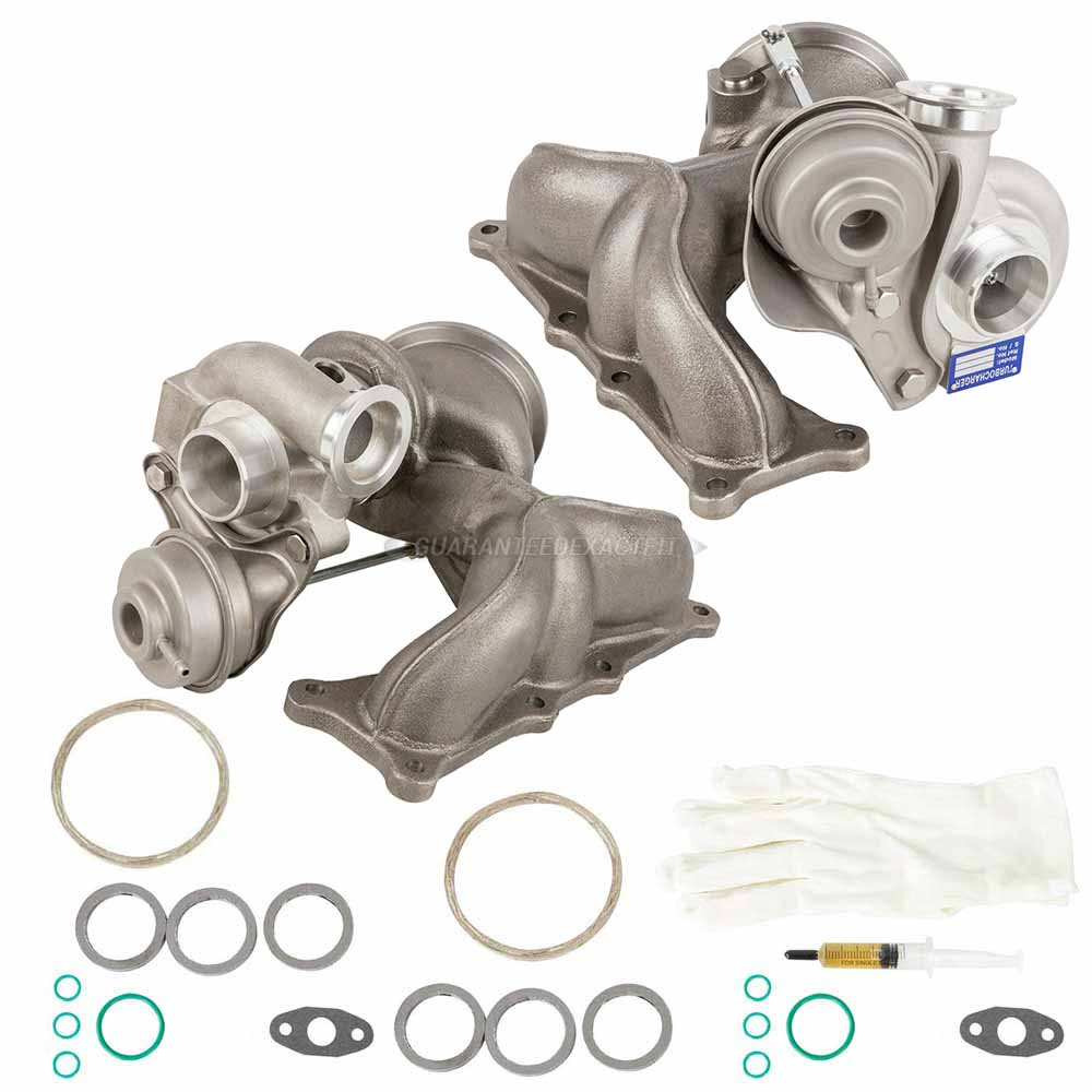 BuyAutoParts 40-80347IK Turbocharger and Installation Accessory Kit