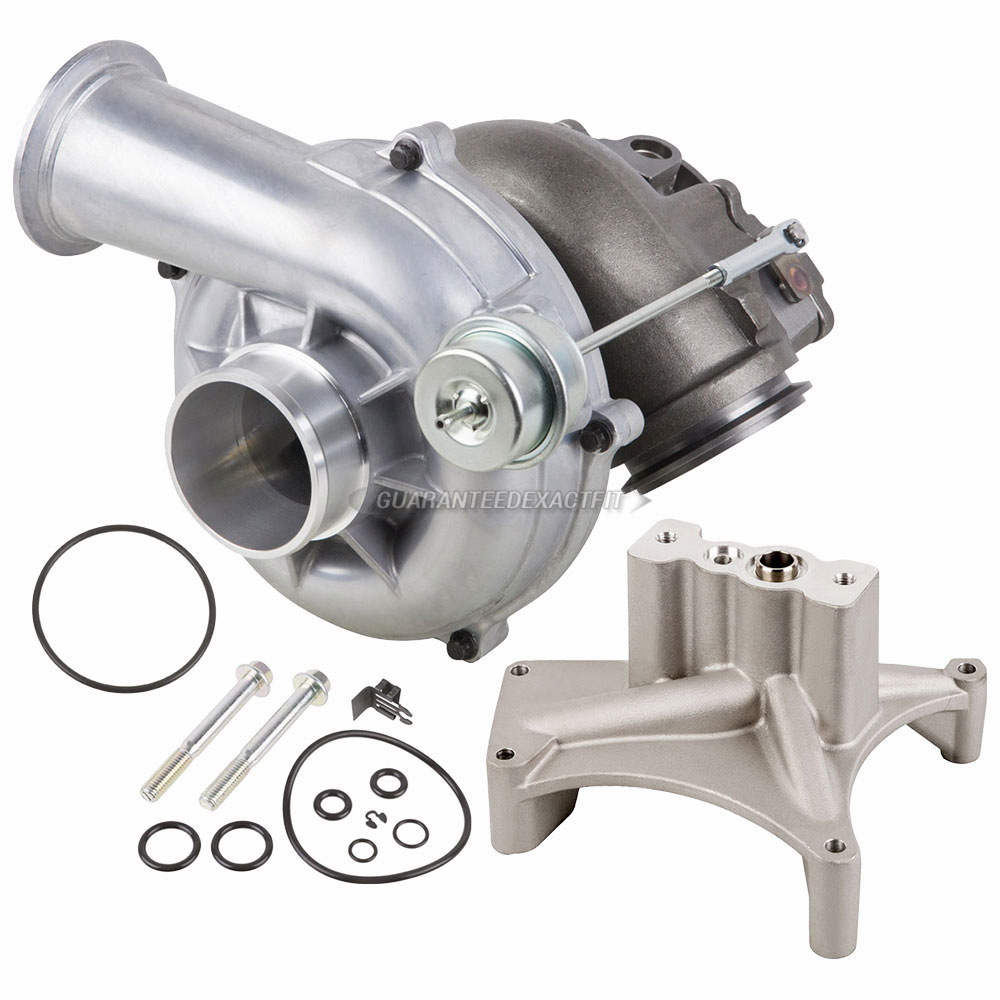 
 Ford Excursion turbocharger and installation accessory kit 