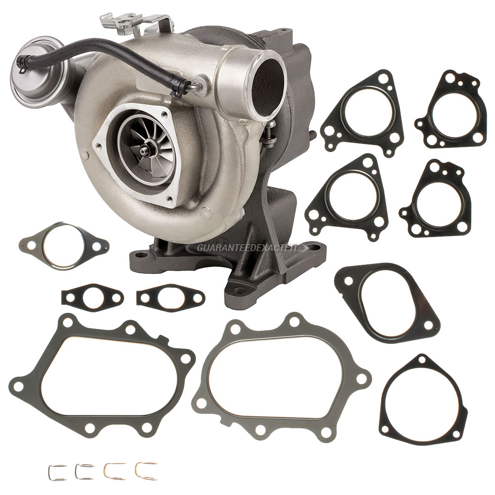 2002 Chevrolet Pick-up Truck turbocharger and installation accessory kit 