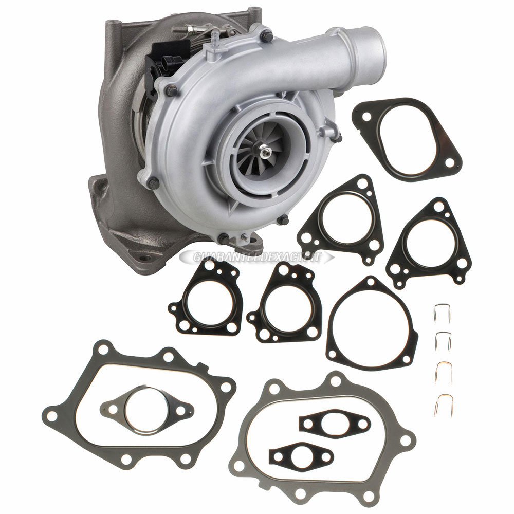 Gmc topkick turbocharger and installation accessory kit