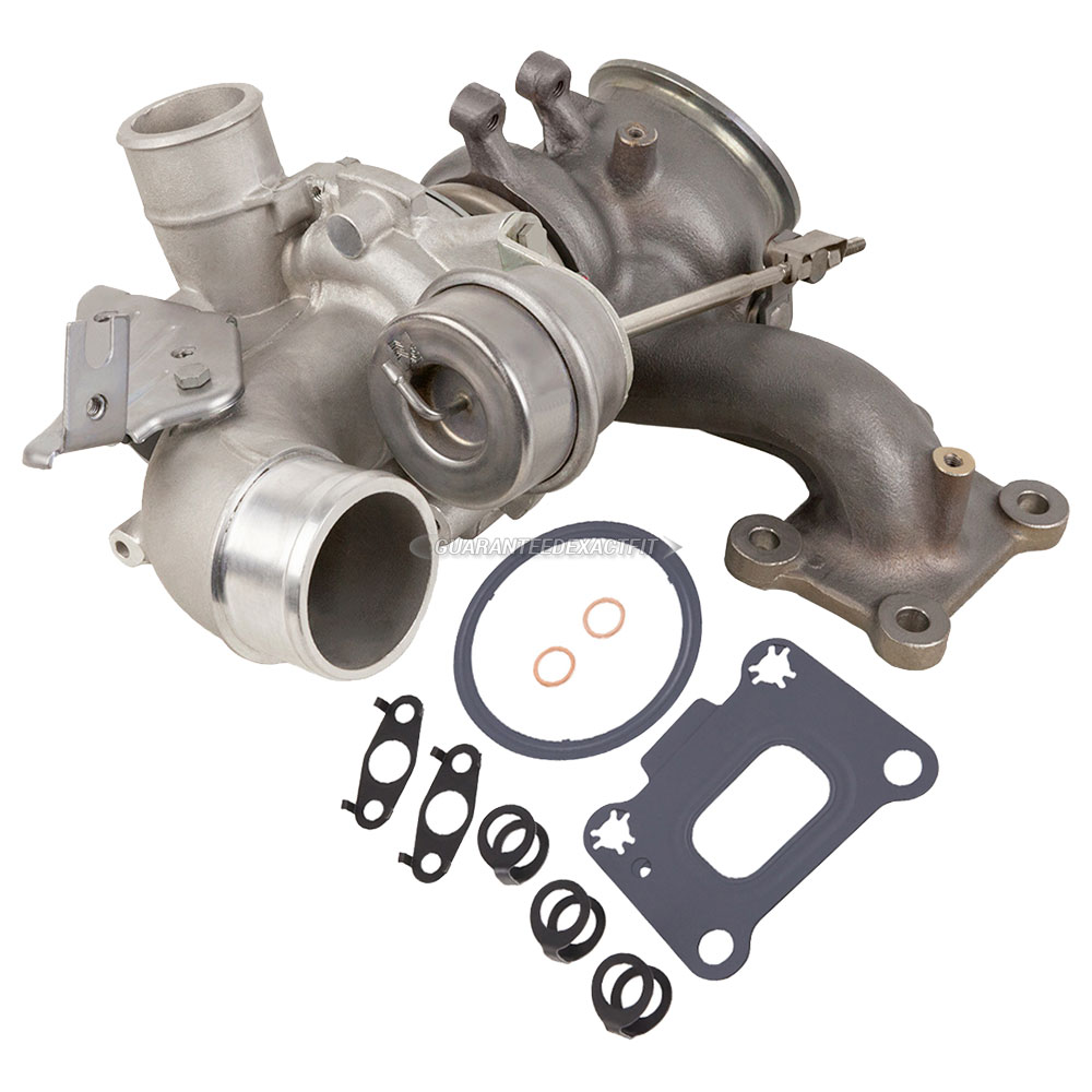 Ford edge turbocharger and installation accessory kit