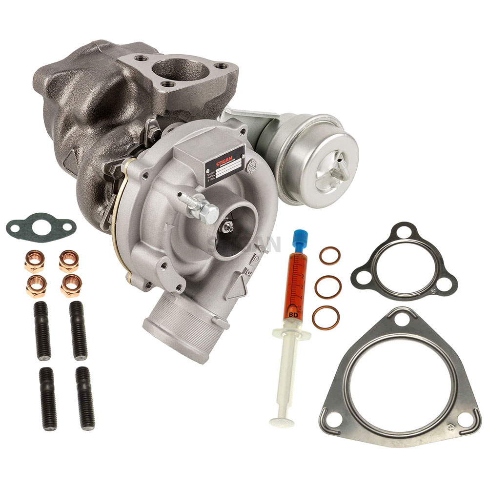 Audi A4 Turbocharger and Installation Accessory Kit