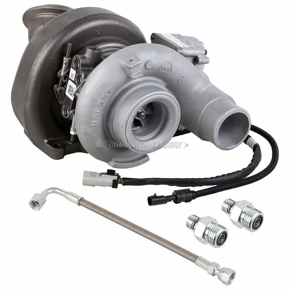 1995 Dodge pick-up truck turbocharger and installation accessory kit 