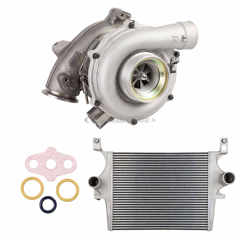 2004 Ford F-450 Super Duty Turbocharger and Installation Accessory Kit