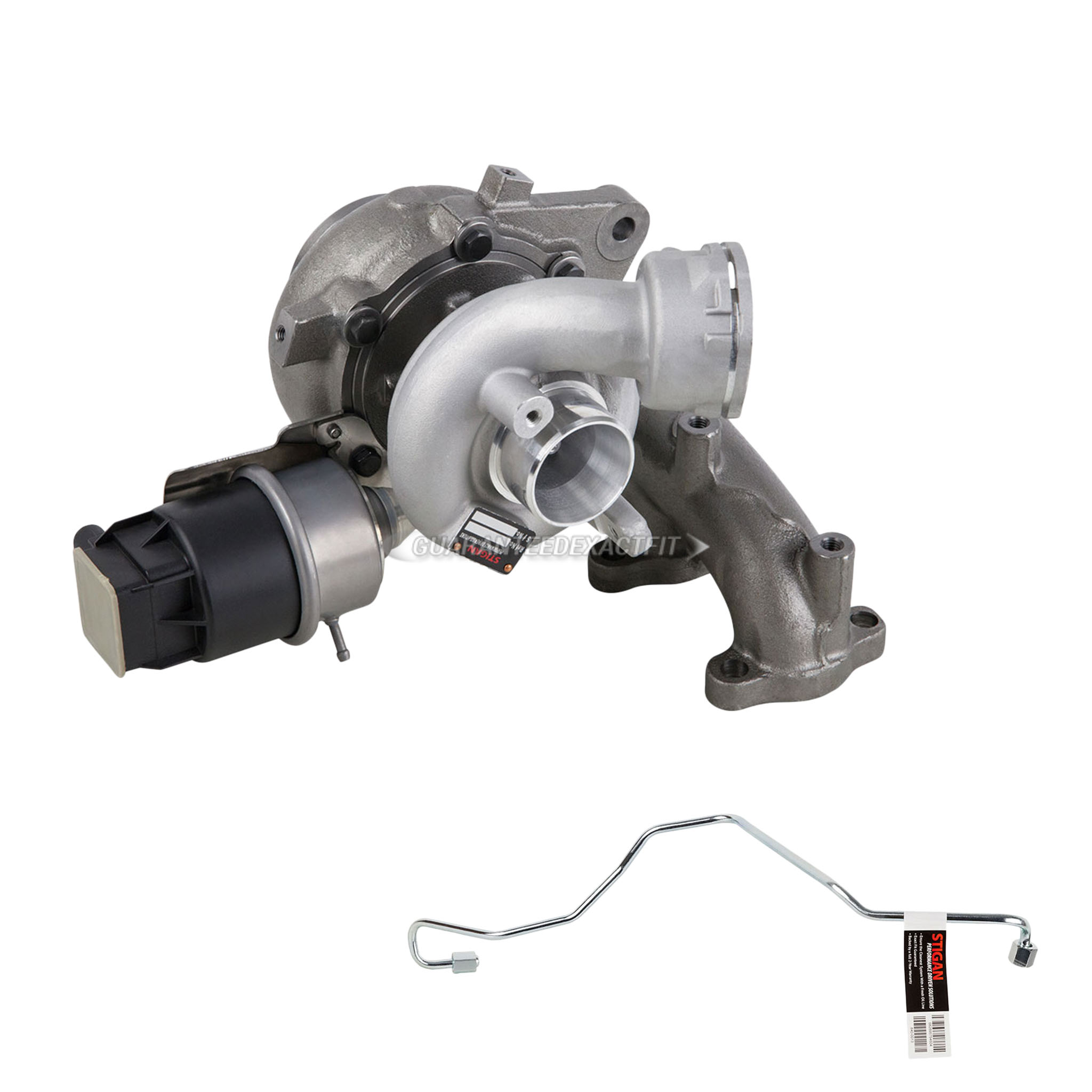 BuyAutoParts 40-82787M10 Turbocharger and Installation Accessory Kit