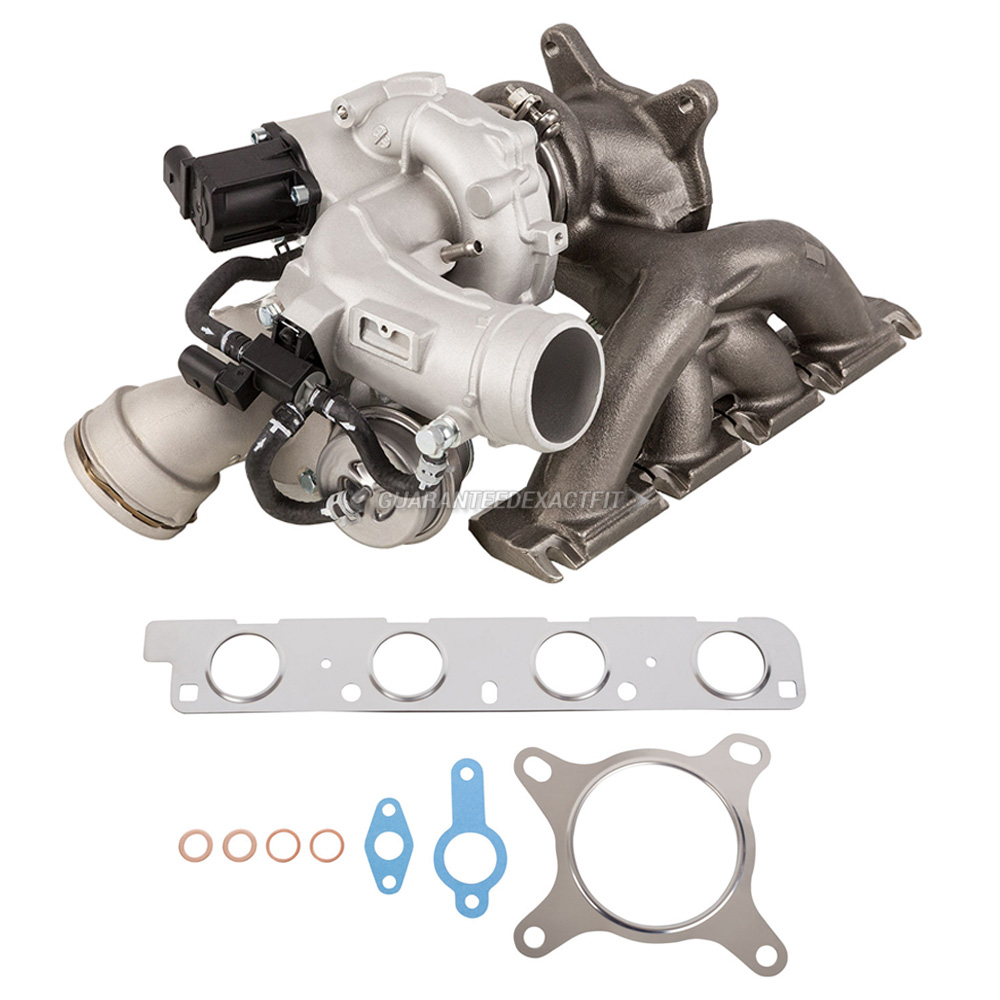 Audi q3 turbocharger and installation accessory kit