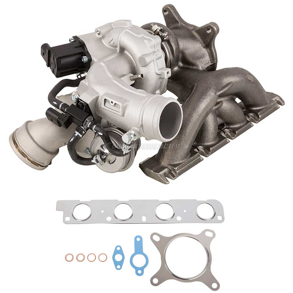  Volkswagen cc turbocharger and installation accessory kit 