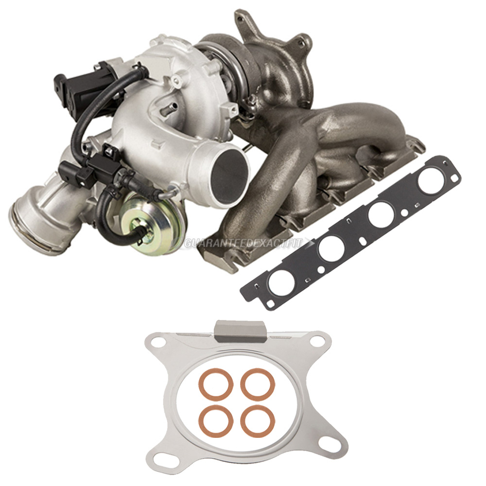 2009 Volkswagen cc turbocharger and installation accessory kit 