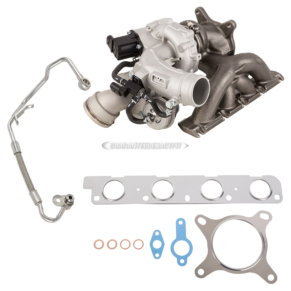 BuyAutoParts 40-82804IL Turbocharger and Installation Accessory Kit