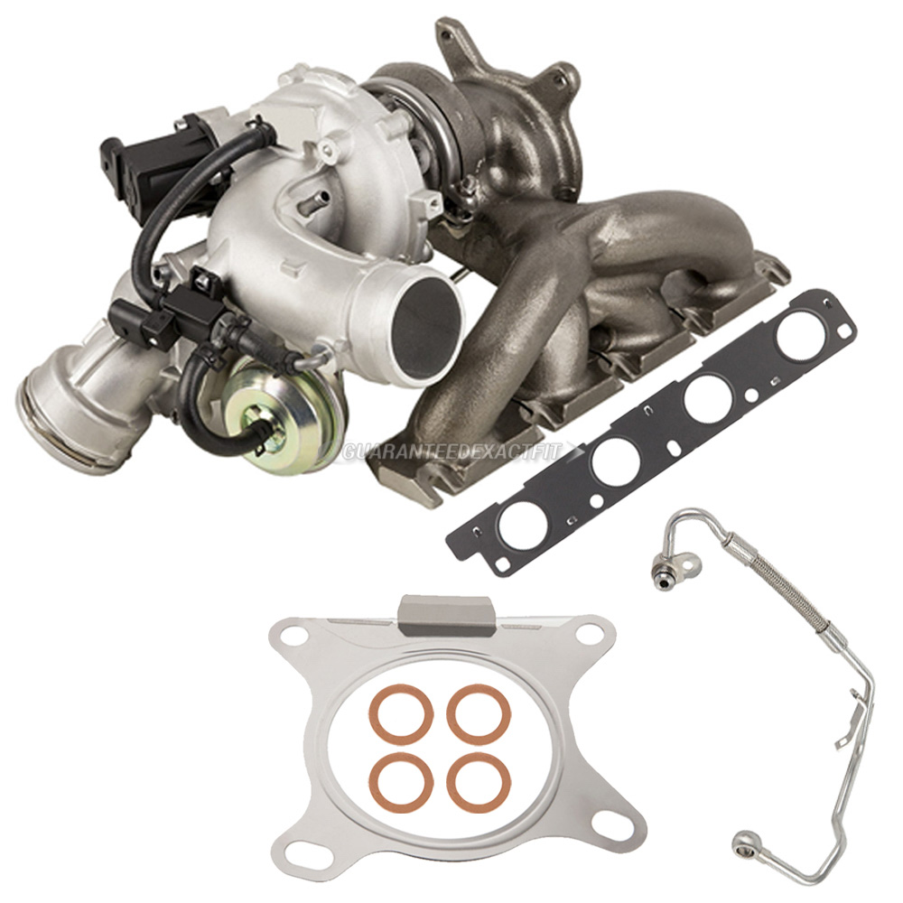2009 Volkswagen Jetta Turbocharger and Installation Accessory Kit