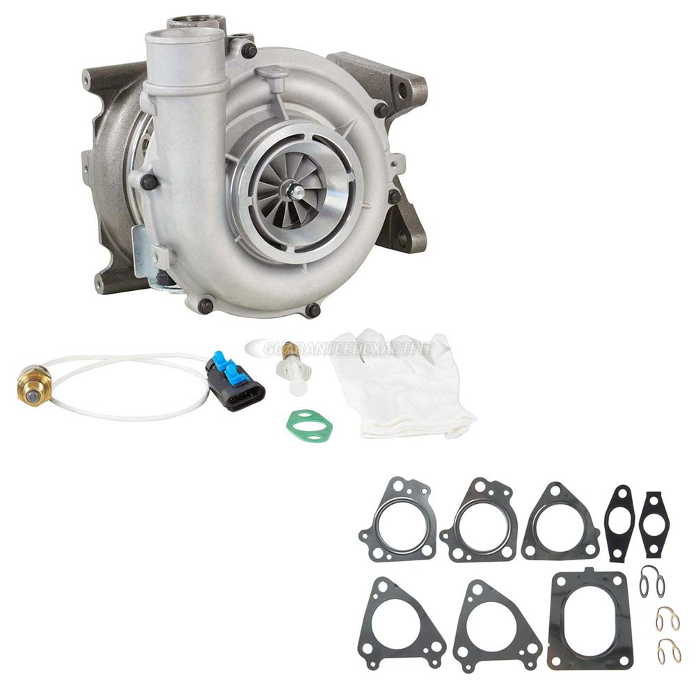 2016 Chevrolet Silverado 2500 HD Turbocharger and Installation Accessory Kit