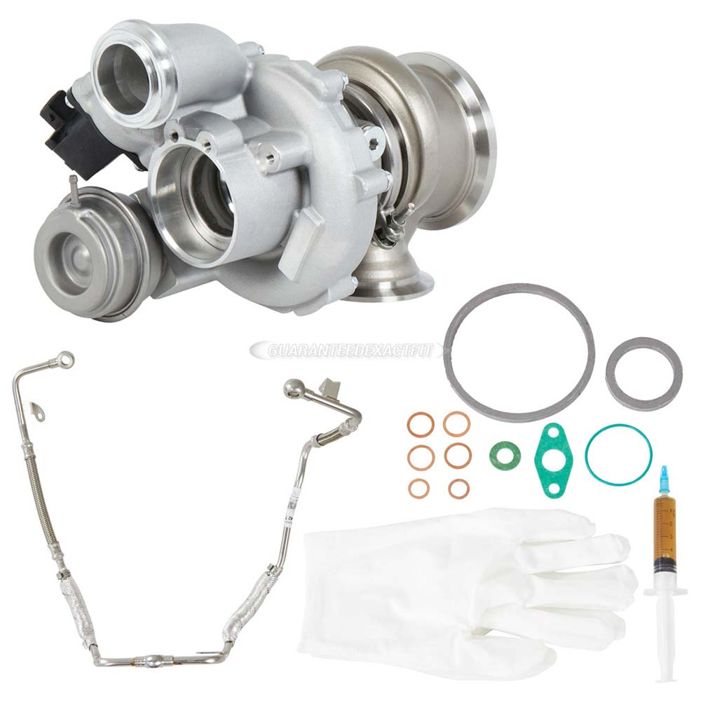 2008 Bmw X6 Turbocharger and Installation Accessory Kit
