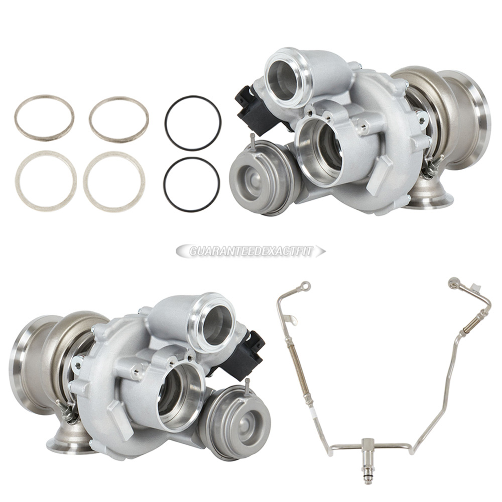2012 Bmw 650i Turbocharger and Installation Accessory Kit