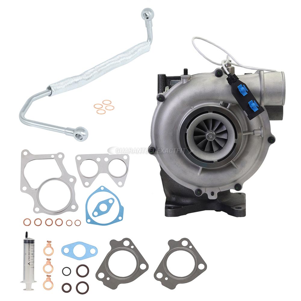 2008 Chevrolet Kodiak Turbocharger and Installation Accessory Kit