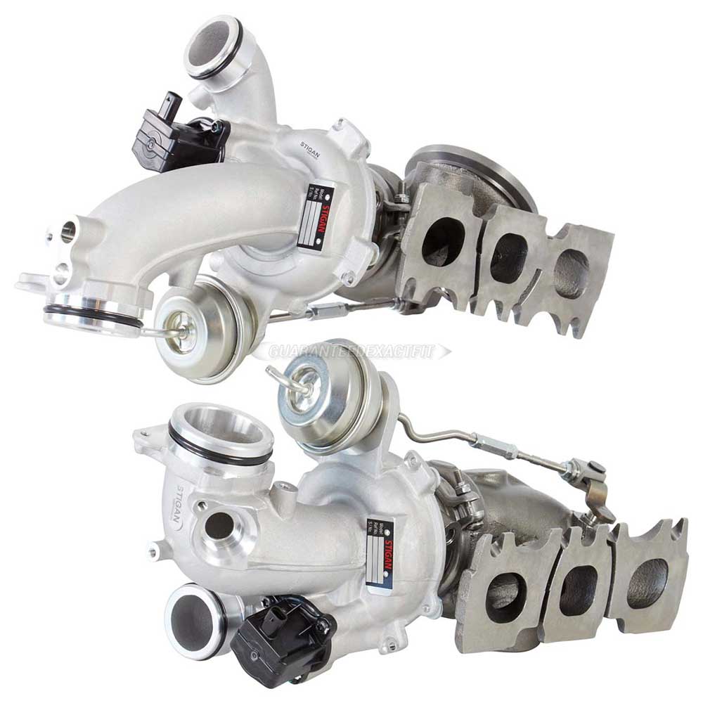  Mercedes Benz E400 Turbocharger and Installation Accessory Kit 