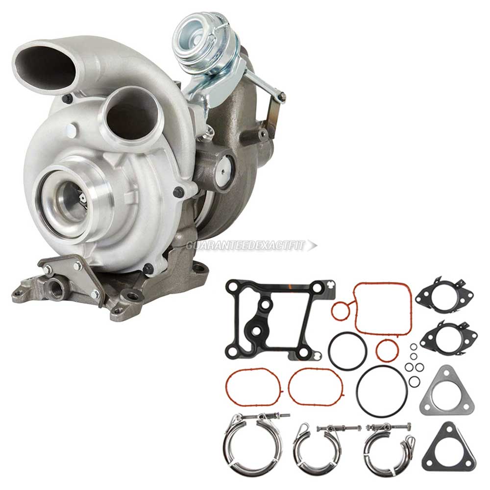 2012 Ford F-450 Super Duty Turbocharger and Installation Accessory Kit