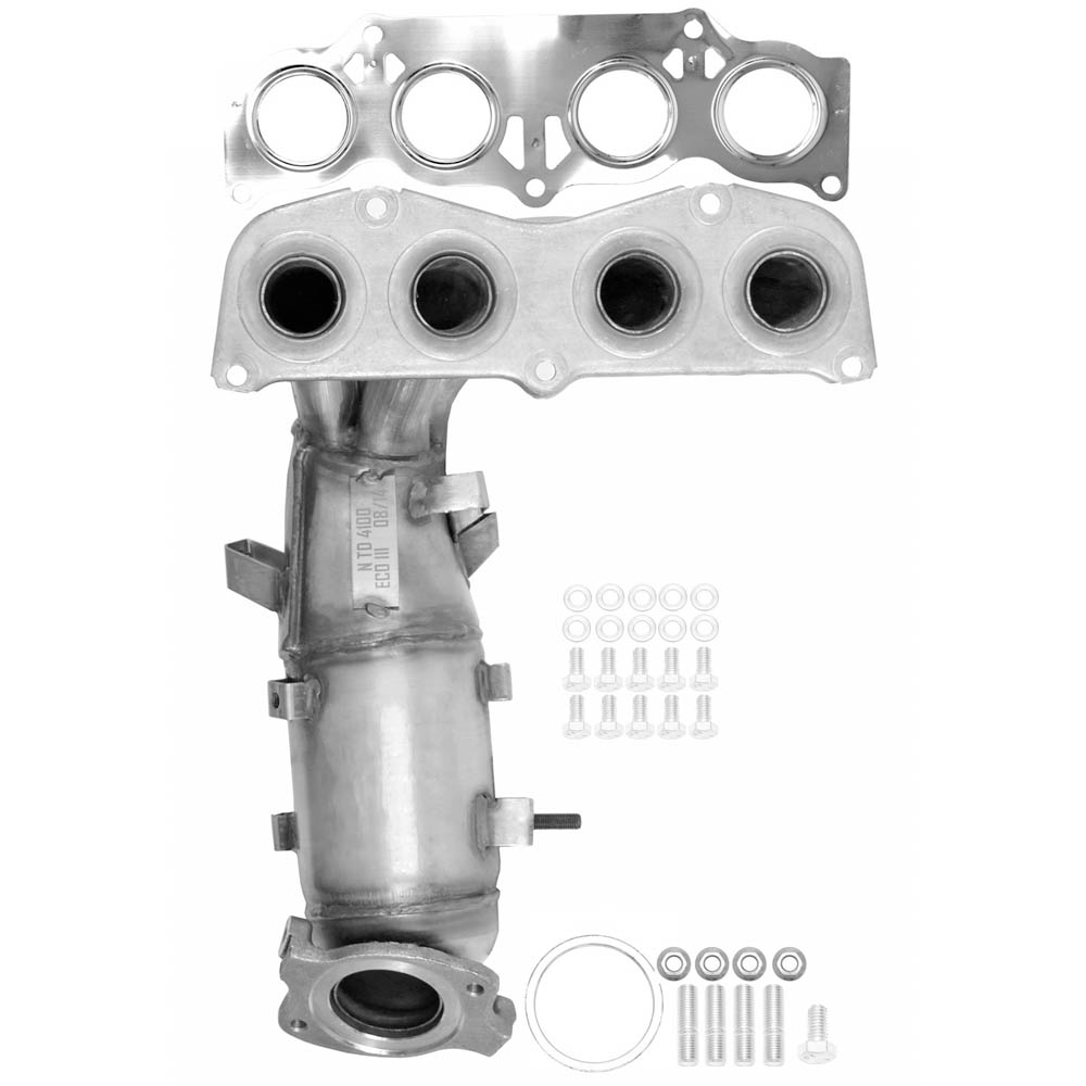 2004 Toyota Solara Catalytic Converter w/ Exhaust Manifold