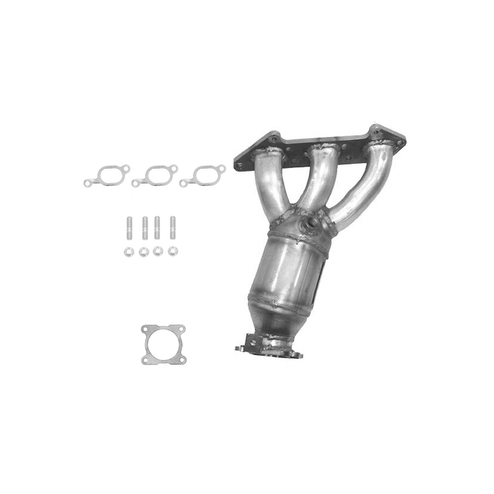 2004 Volvo S80 Catalytic Converter w/ Exhaust Manifold