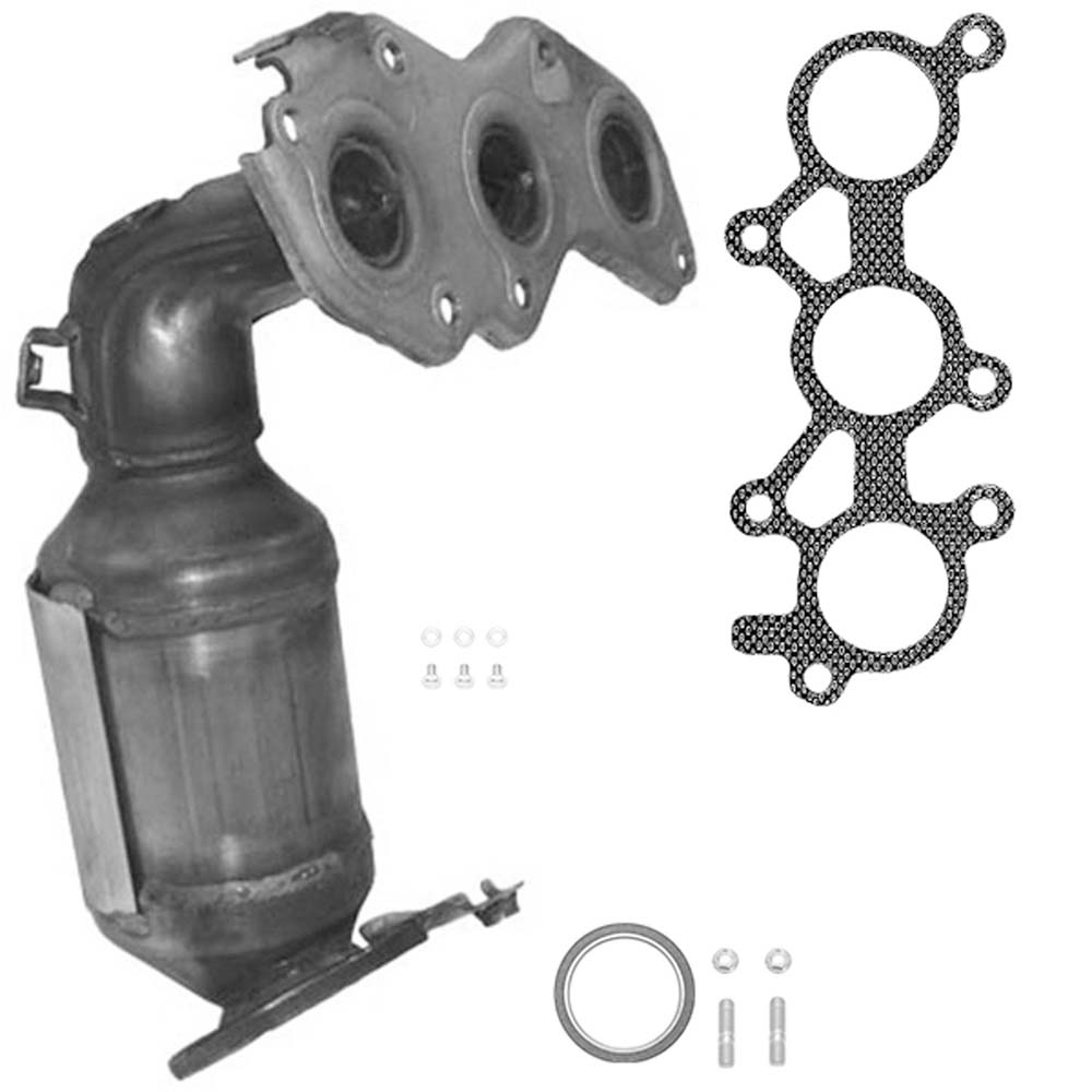 2013 Toyota Avalon Catalytic Converter w/ Exhaust Manifold