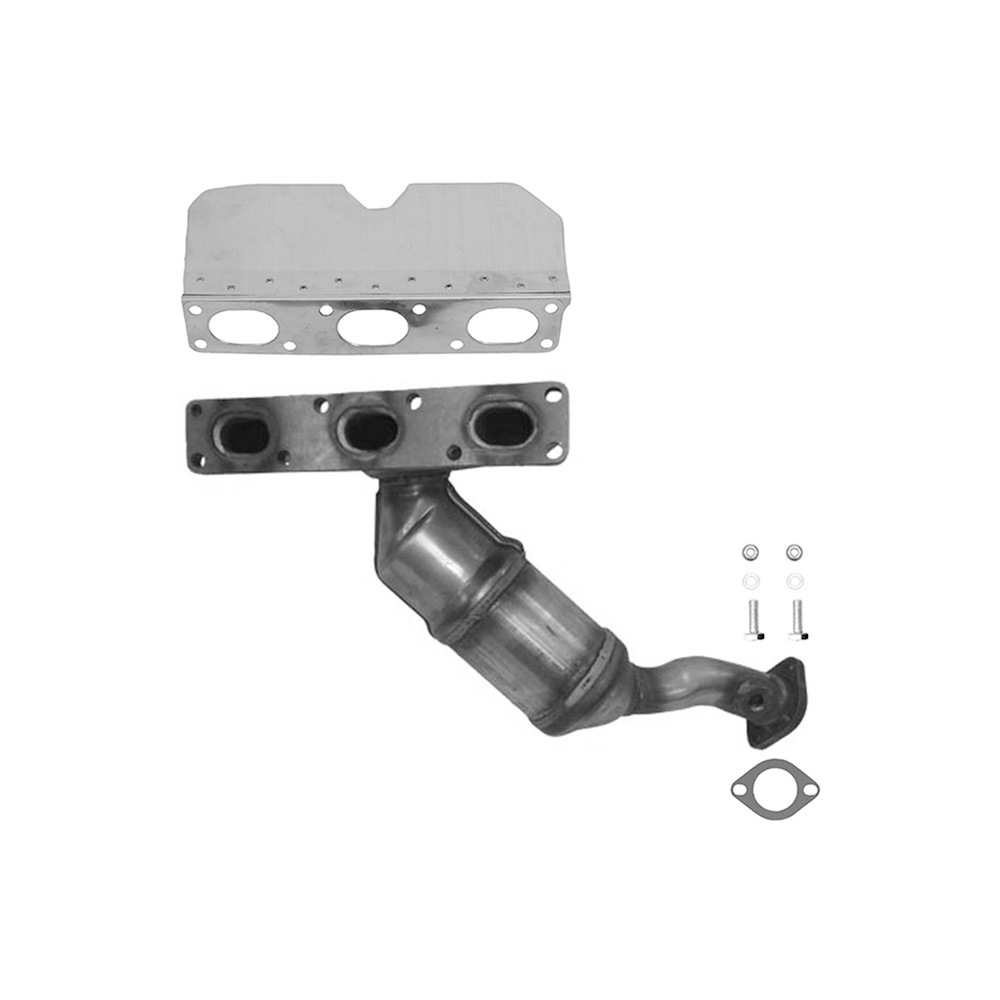 2005 Bmw X5 Catalytic Converter w/ Exhaust Manifold