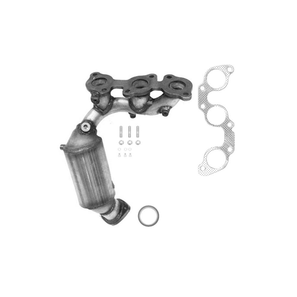2007 Lexus RX400h Catalytic Converter w/ Exhaust Manifold