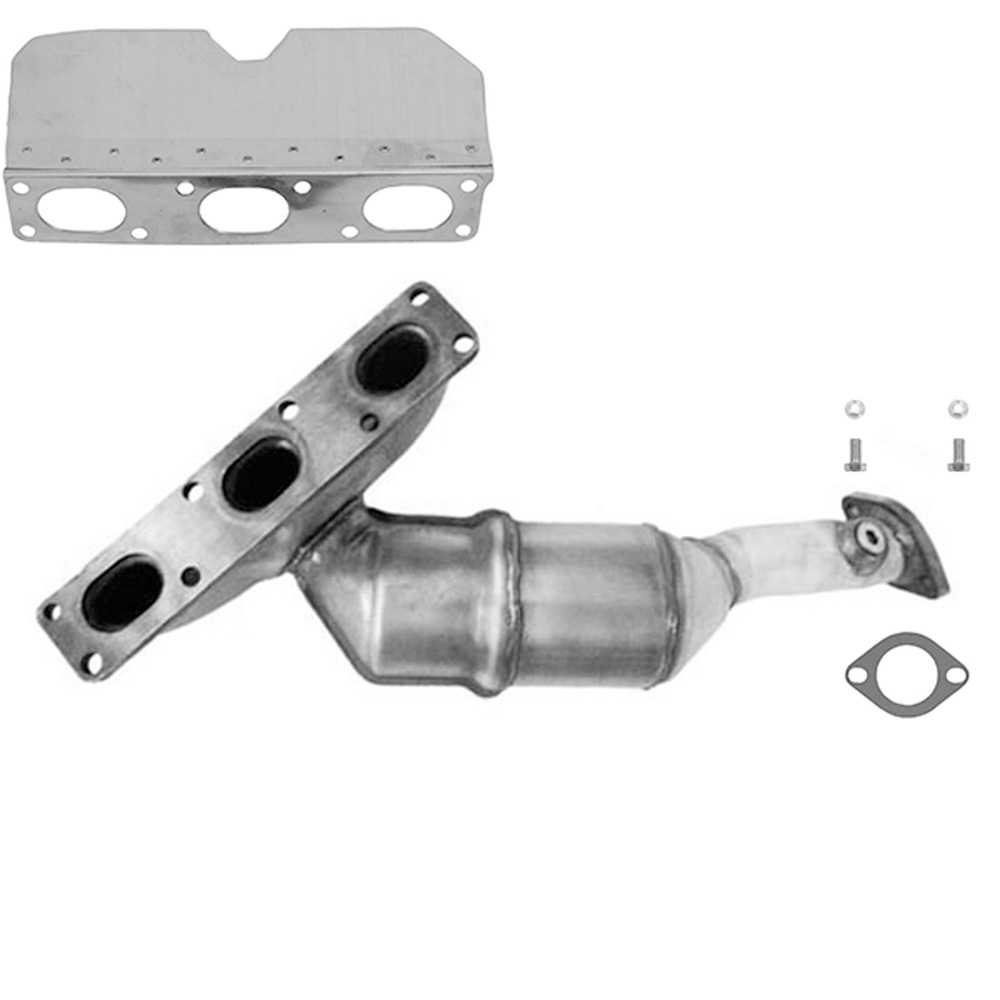 2005 Bmw Z4 Catalytic Converter w/ Exhaust Manifold