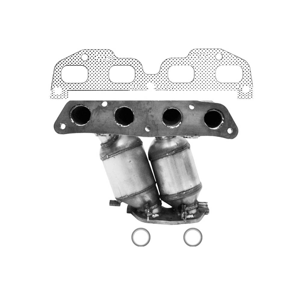 2000 Toyota MR2 Spyder Catalytic Converter w/ Exhaust Manifold