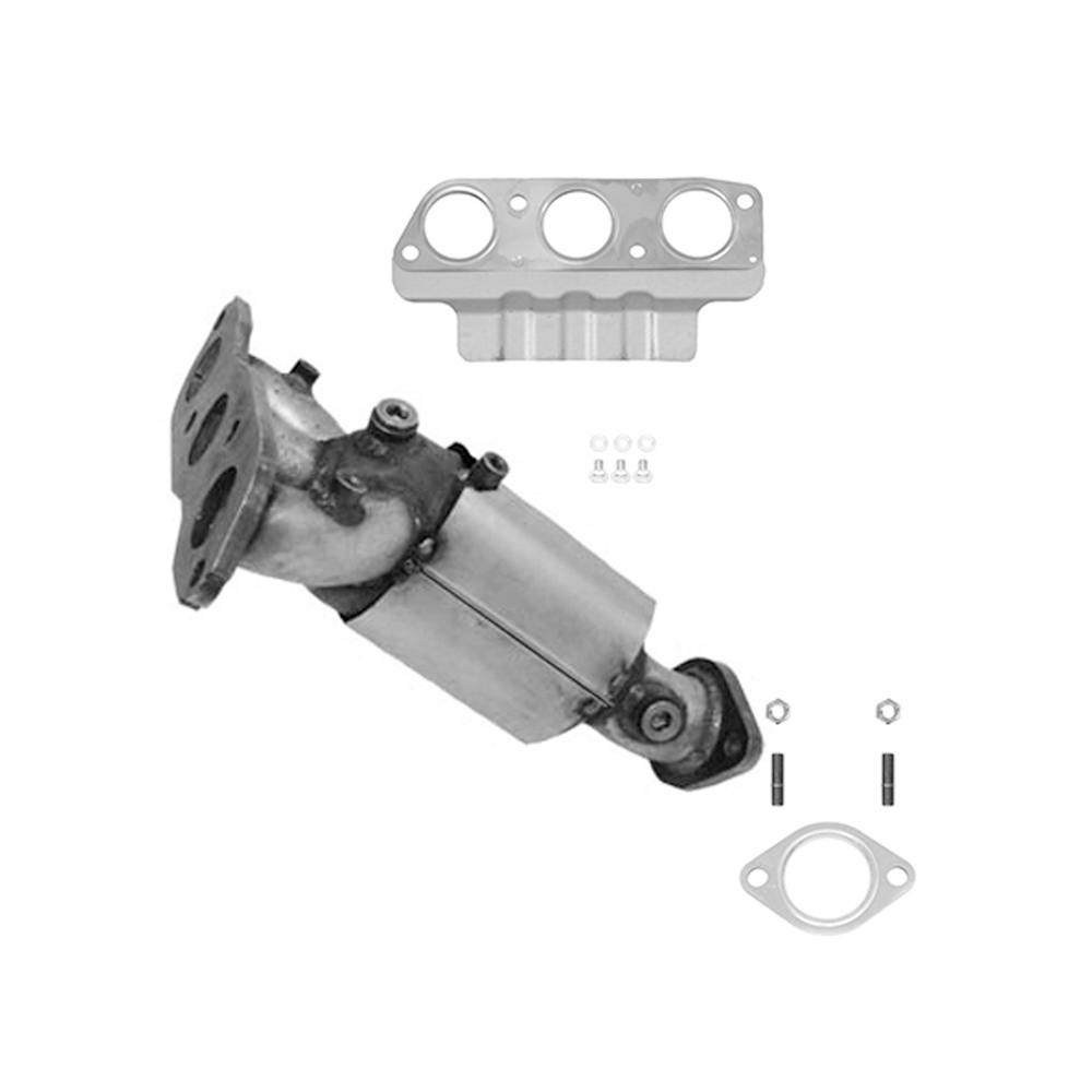 2009 Mitsubishi Outlander Catalytic Converter w/ Exhaust Manifold