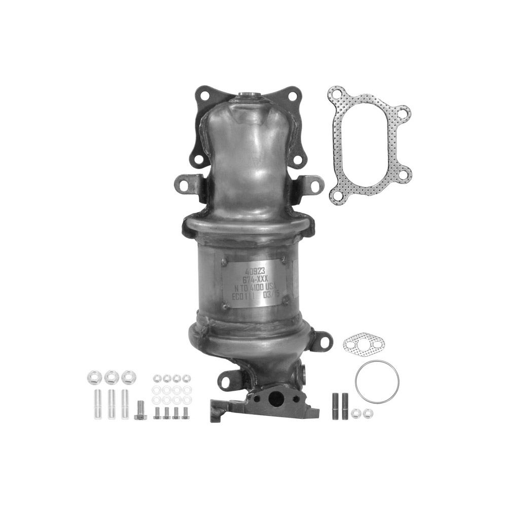 2017 Acura MDX Catalytic Converter w/ Exhaust Manifold