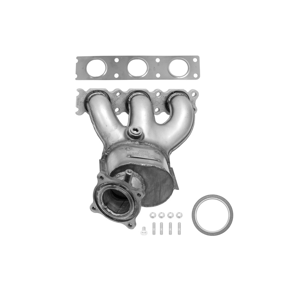 2007 Volvo S80 Catalytic Converter w/ Exhaust Manifold