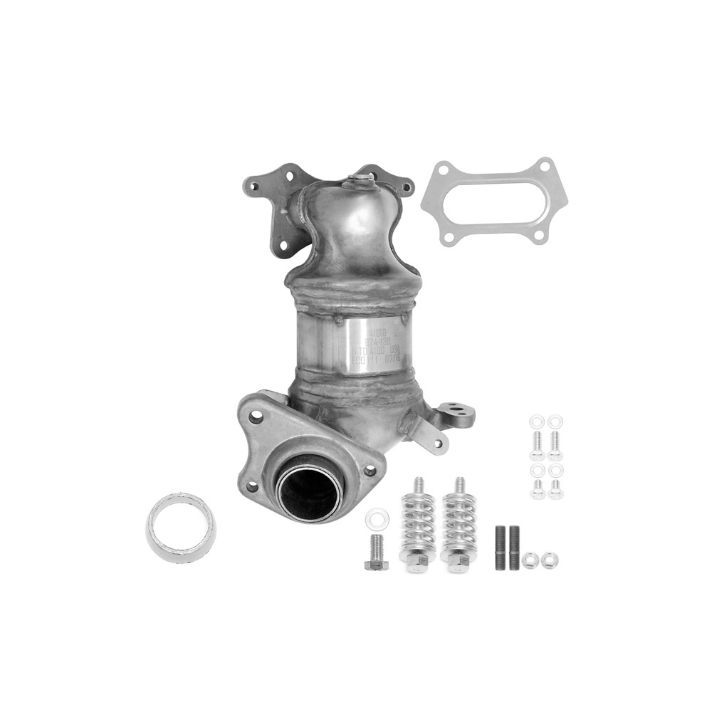 2011 Honda Fit Catalytic Converter w/ Exhaust Manifold