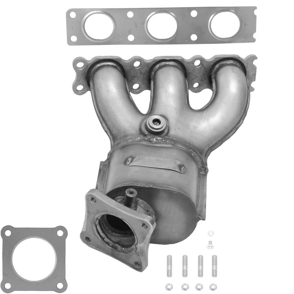 2012 Volvo S80 Catalytic Converter w/ Exhaust Manifold