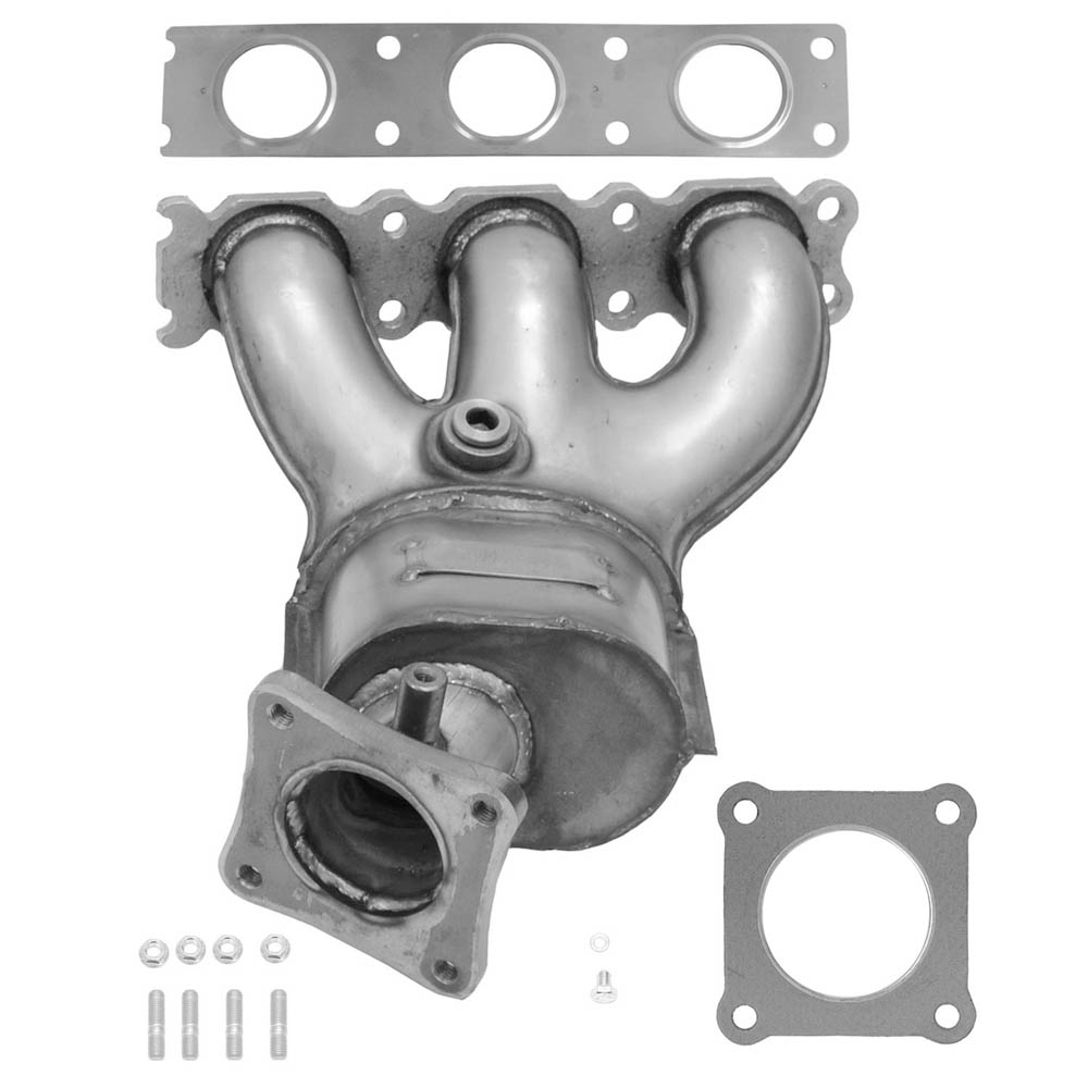 2012 Volvo S80 Catalytic Converter w/ Exhaust Manifold