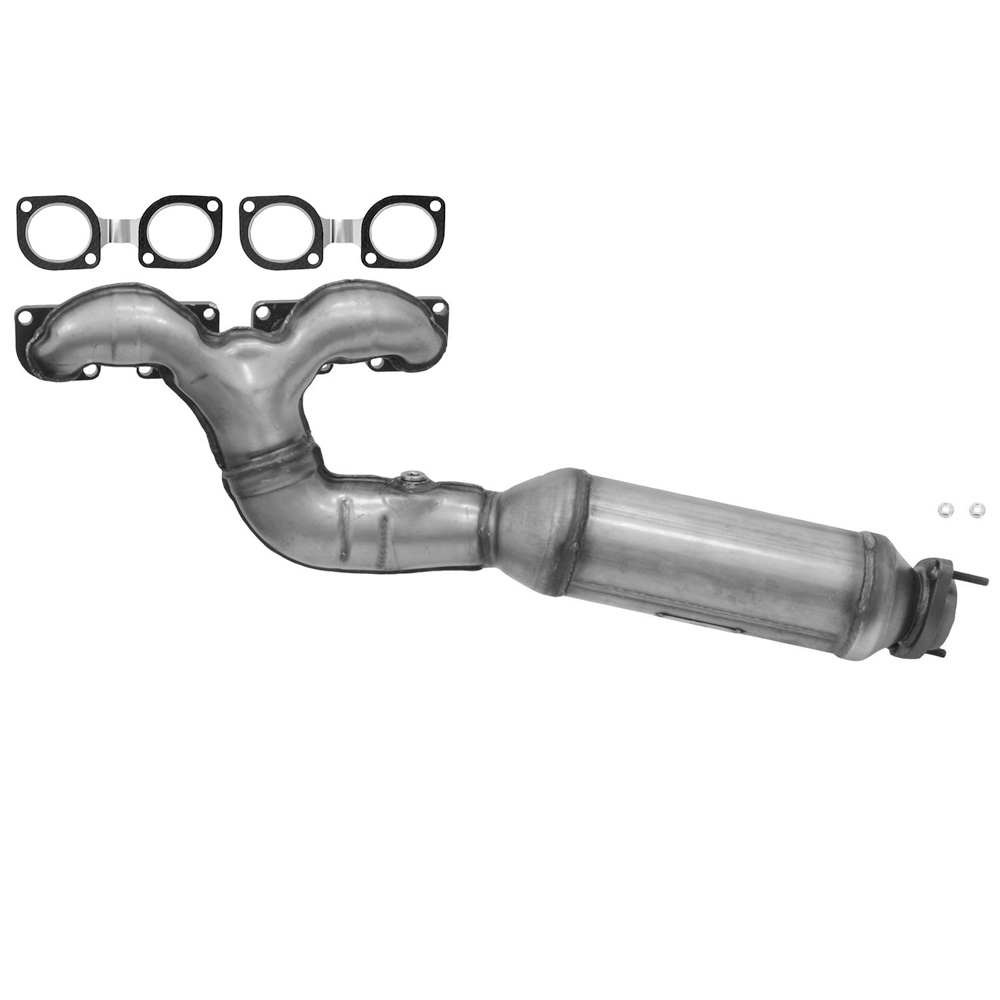 2007 Bmw 550 Catalytic Converter w/ Exhaust Manifold