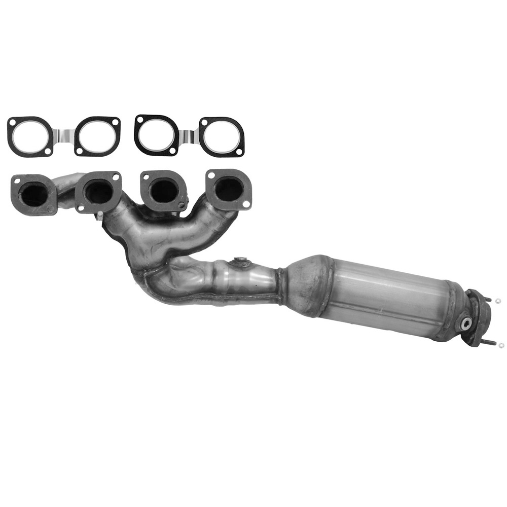 2007 Bmw 550 Catalytic Converter w/ Exhaust Manifold
