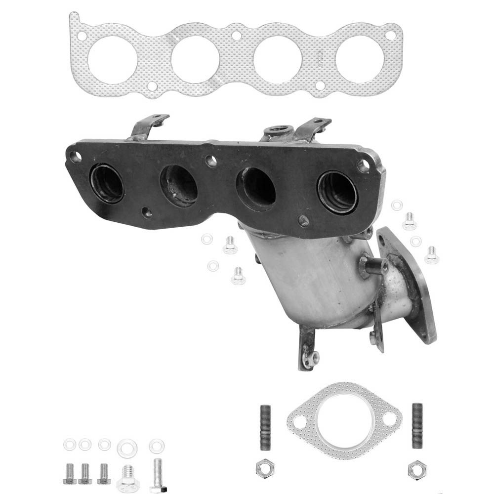 2012 Hyundai Elantra Catalytic Converter w/ Exhaust Manifold