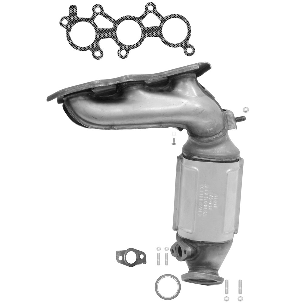 2015 Toyota Highlander Catalytic Converter w/ Exhaust Manifold