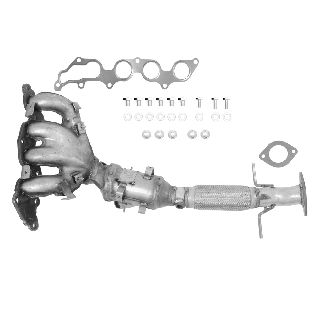 2010 Mazda 3 Catalytic Converter w/ Exhaust Manifold