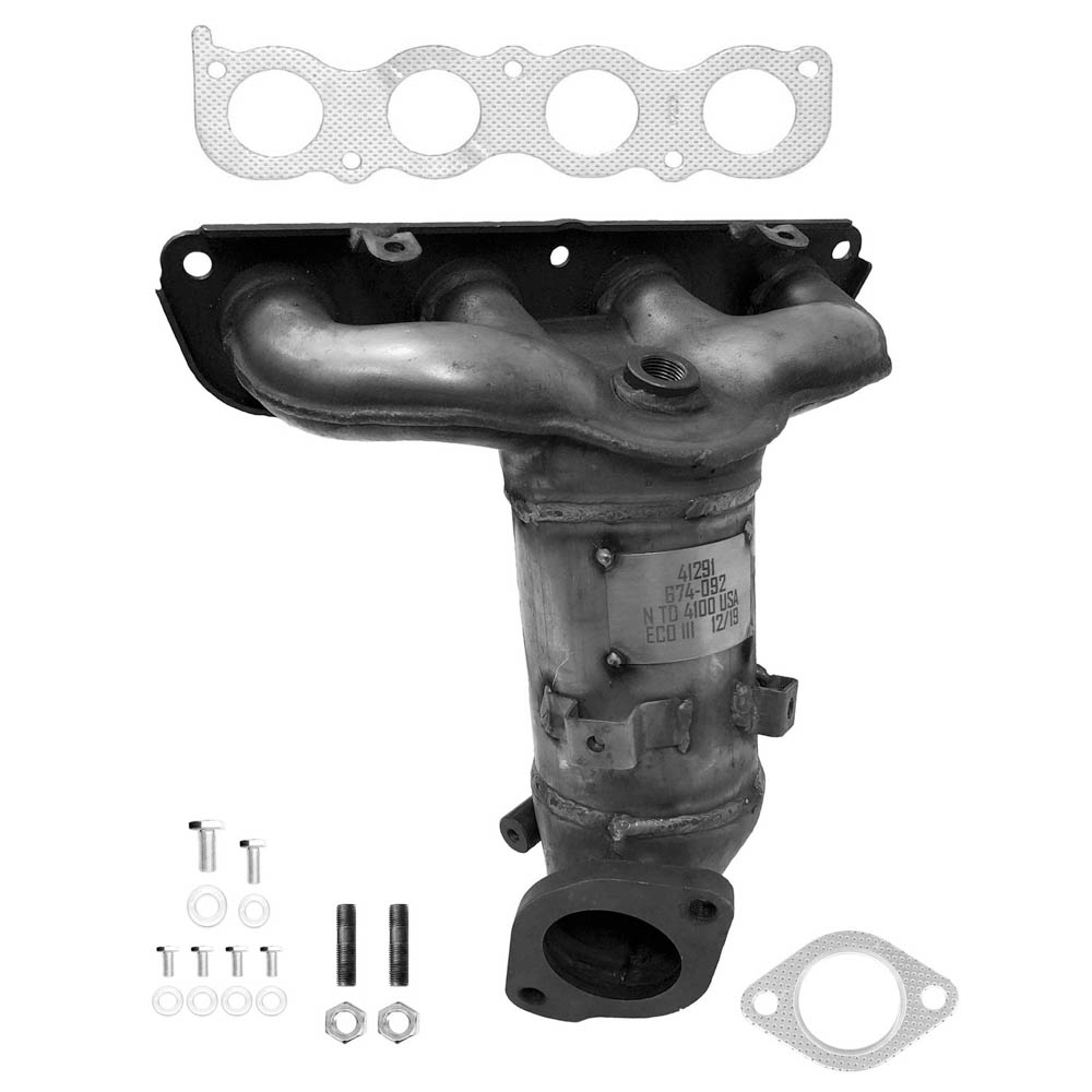 2017 Kia Forte Catalytic Converter w/ Exhaust Manifold