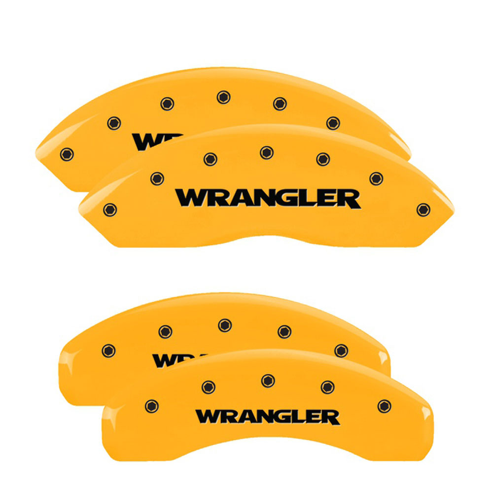 MGP Caliper Covers 42007SWRGYL Disc Brake Caliper Cover