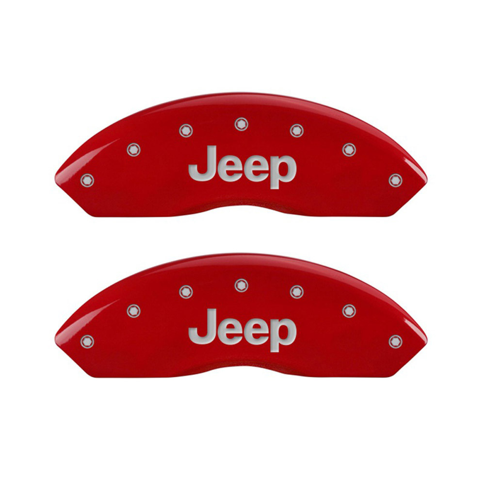 MGP Caliper Covers 42009FJEPRD Disc Brake Caliper Cover