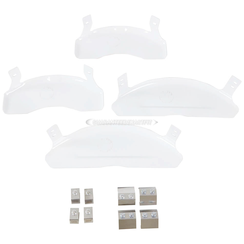 MGP Caliper Covers 42020SBAPFLAG1 Disc Brake Caliper Cover