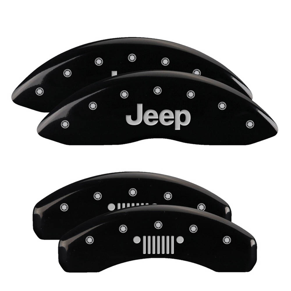 MGP Caliper Covers 42027SJPLBK Disc Brake Caliper Cover