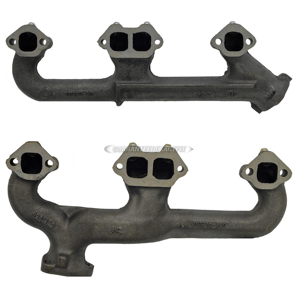 1975 Gmc P25 exhaust manifold kit 