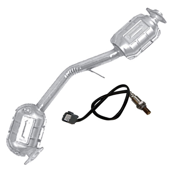 2004 Subaru Outback Catalytic Converter CARB Approved and o2 Sensor 2