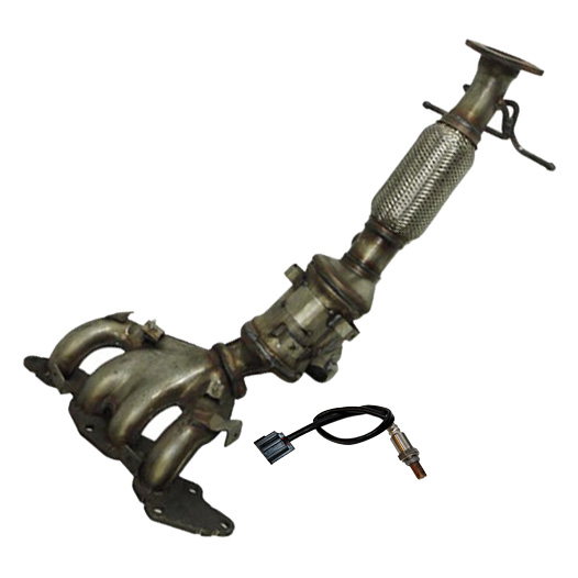 2005 Mazda 3 Catalytic Converter EPA Approved and o2 Sensor 2.0L Eng. With CA Emissions Equip