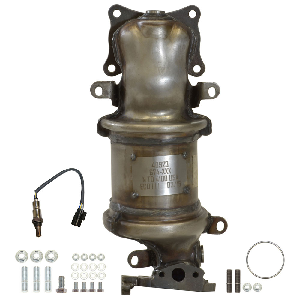 2009 Acura RL Catalytic Converter EPA Approved and o2 Sensor