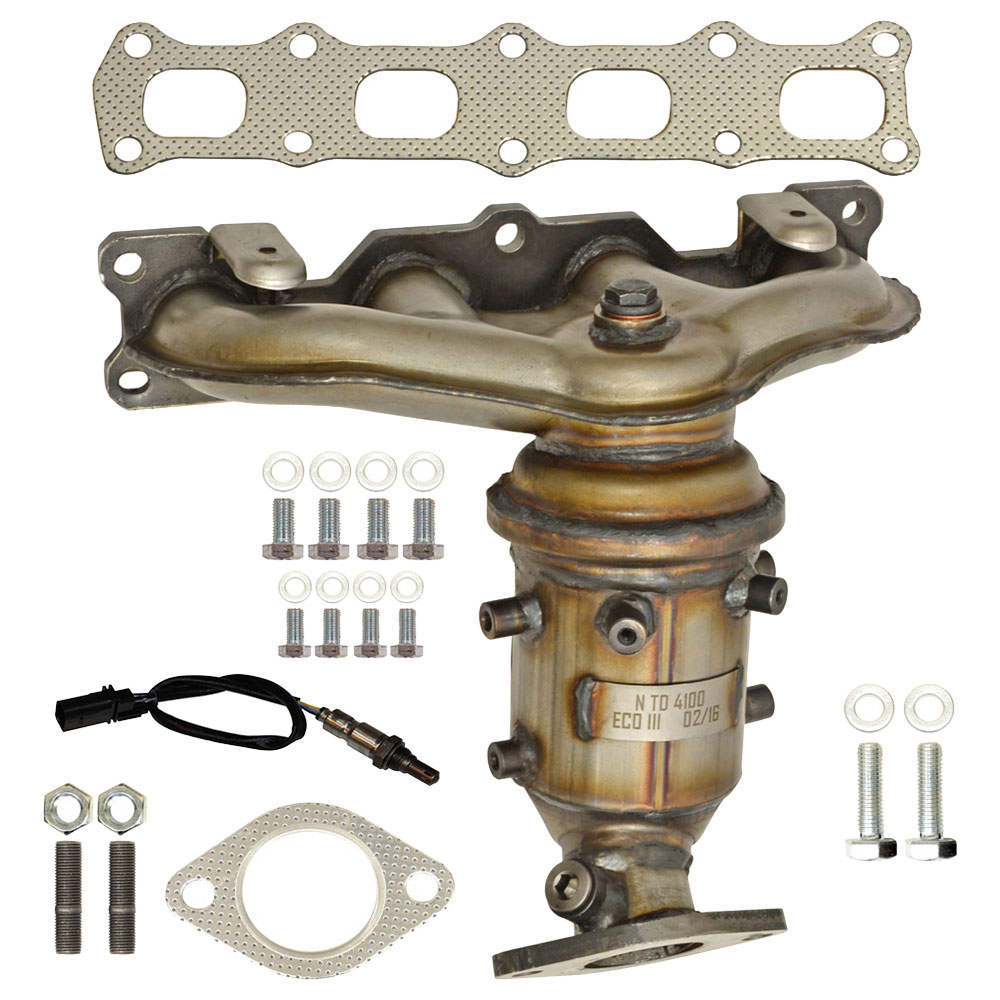 Catalytic Converter EPA Approved and o2 Sensors for Hyundai Tucson 2014 and Kia Sportage 2014, 2