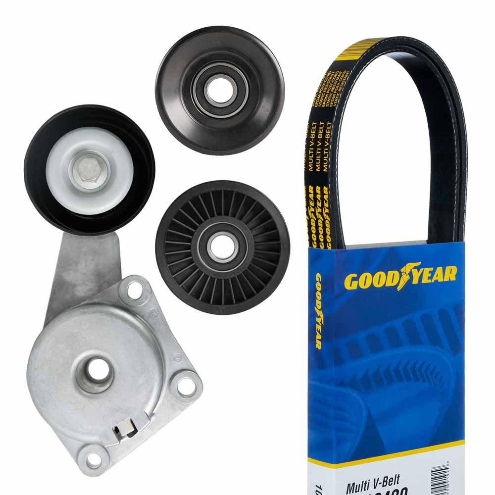 2007 Ford E Series Van Serpentine Belt Drive Component Kit